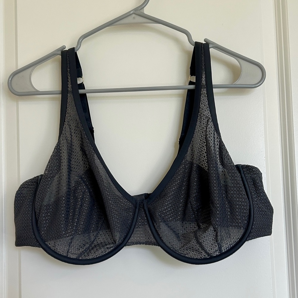 ThirdLove Unlined Modern Mesh Scoop Bra